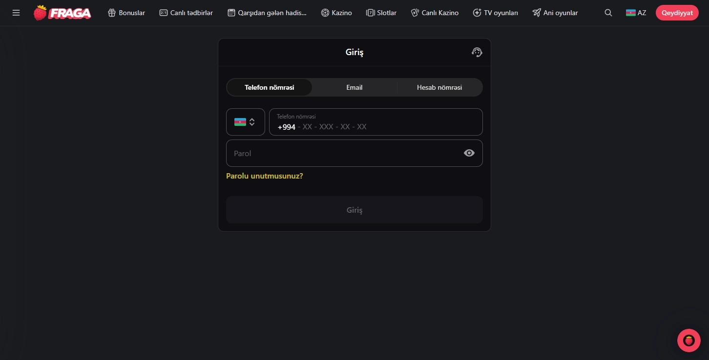 Necə Giriş Etmək Olar?